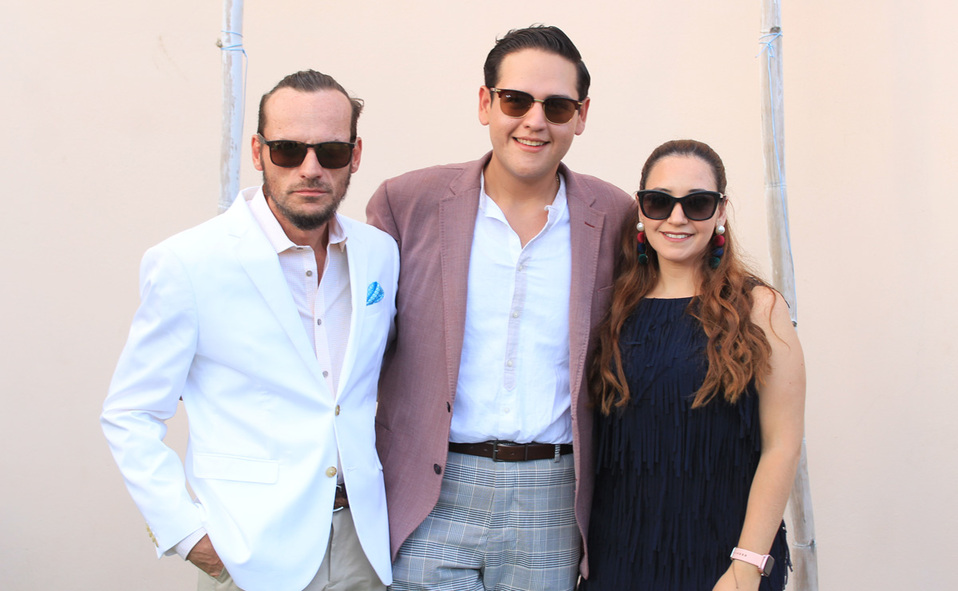 Alejandro, Emilio y Lorena