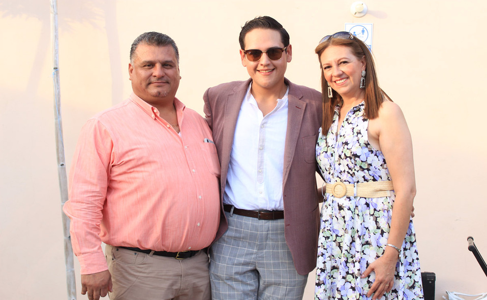 Alfredo, Emilio y Cecy