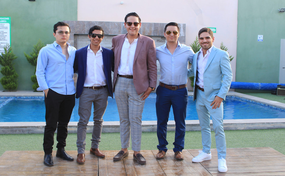 David, Juan Pablo, Emilio, Jesús y Sigifredo