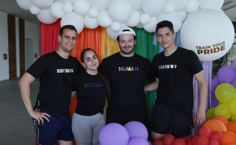 Oscar, Mariana, Alejandro y Antonio
