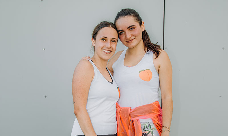 Alessa del Río y Mariana Pérez