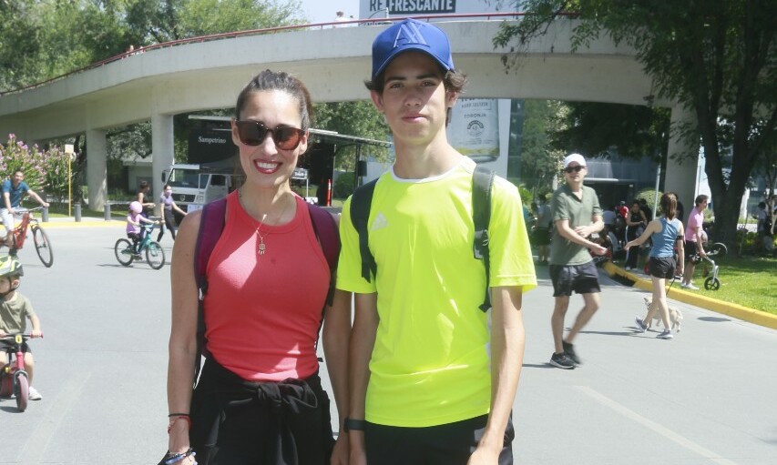 Paty Chapa y Mateo Soto / Foto: Omar Valdez