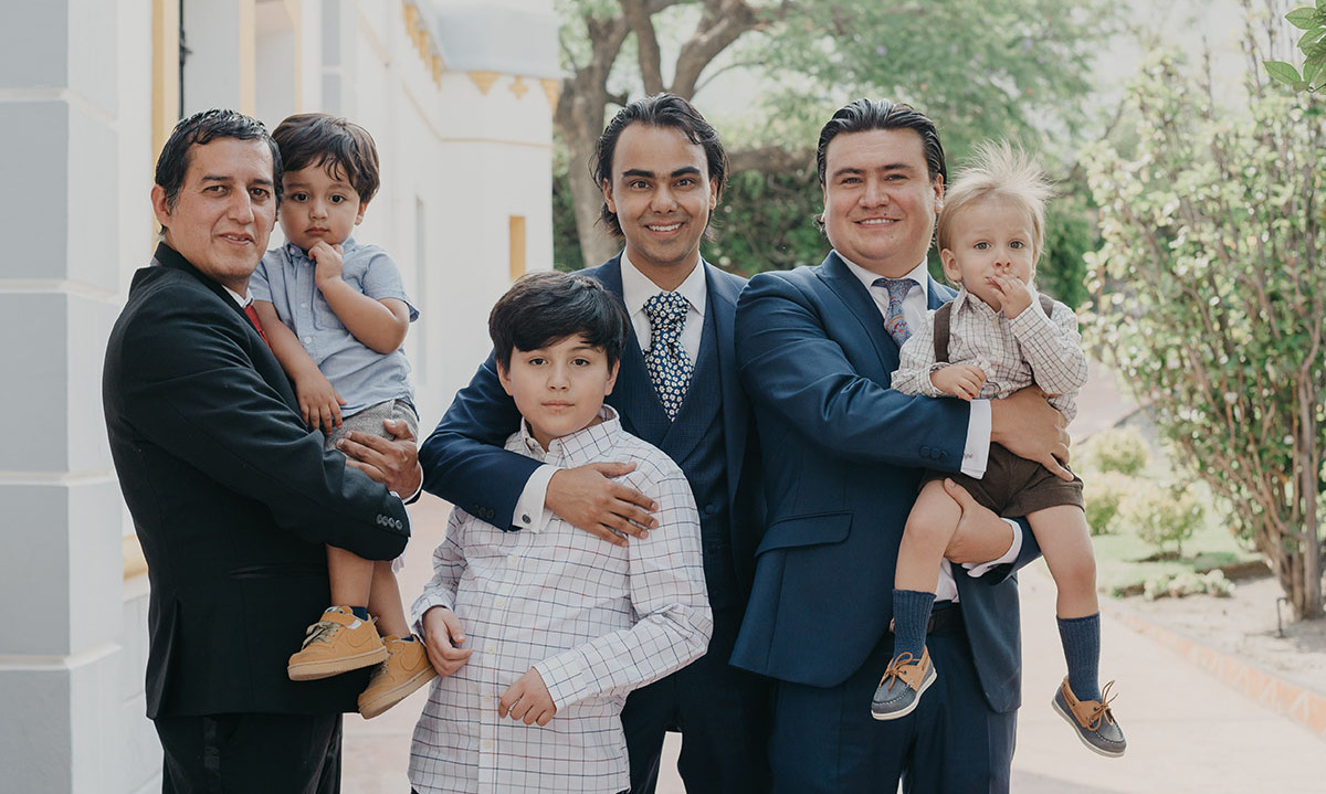 Mauricio Navarrete, Ricardito, Rodrigo Ozuna, Miguel Martínez, Jaime Munguia y Jaimito