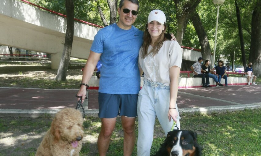 Enrique Gómez Junco y Tania Gómez Junco / Foto: Omar Valdez