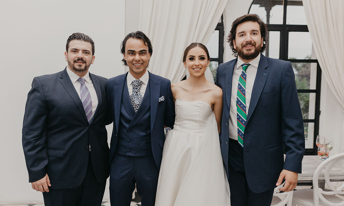 Rodrigo Corona, Miguel Martínez, Ana Lucía Linares y José Aportela