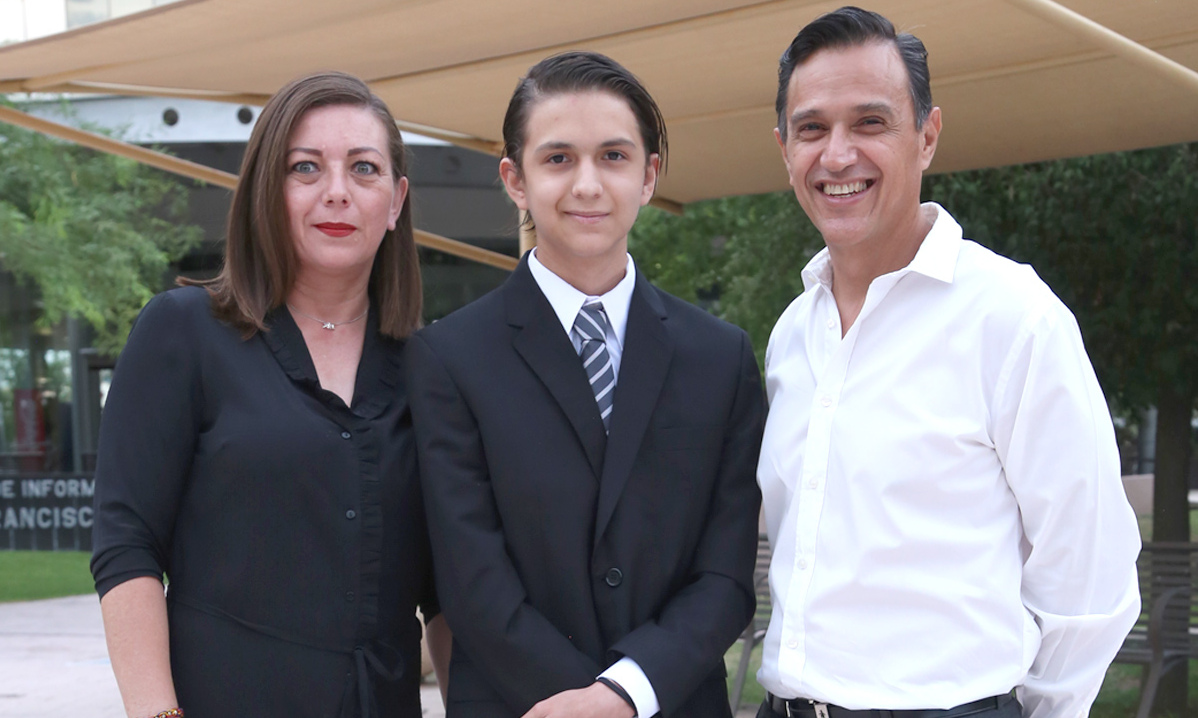 Gabriela, Fernando y Sergio
