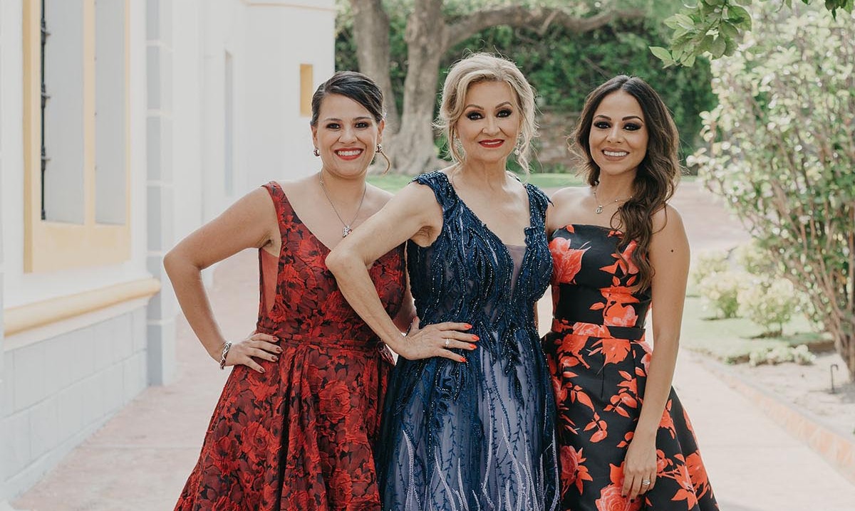 Aranzazu Martínez, Rocío de Teresa y Ximena Martínez