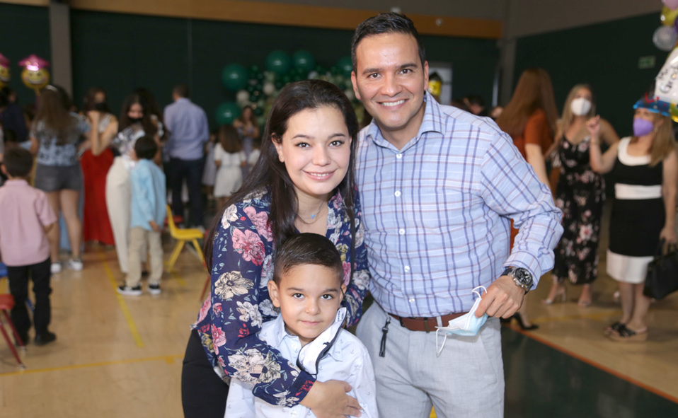 Alejandra, Rodrigo y Jorge