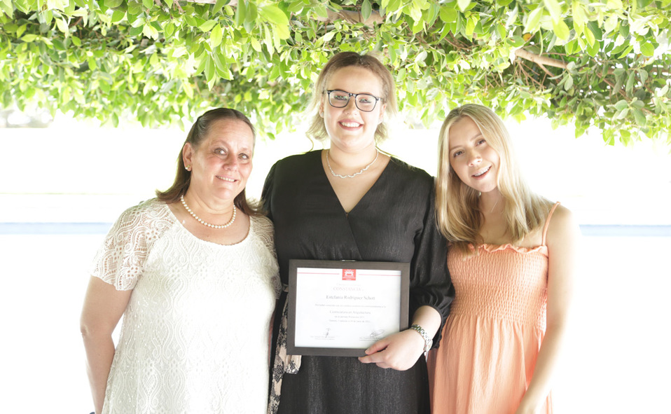 Bárbara, Estefanía y Mariana