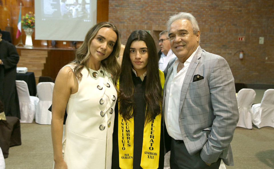 Brenda, Isabela y Alberto