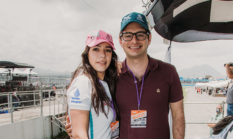 Mara Quintanilla y Emilio Báez