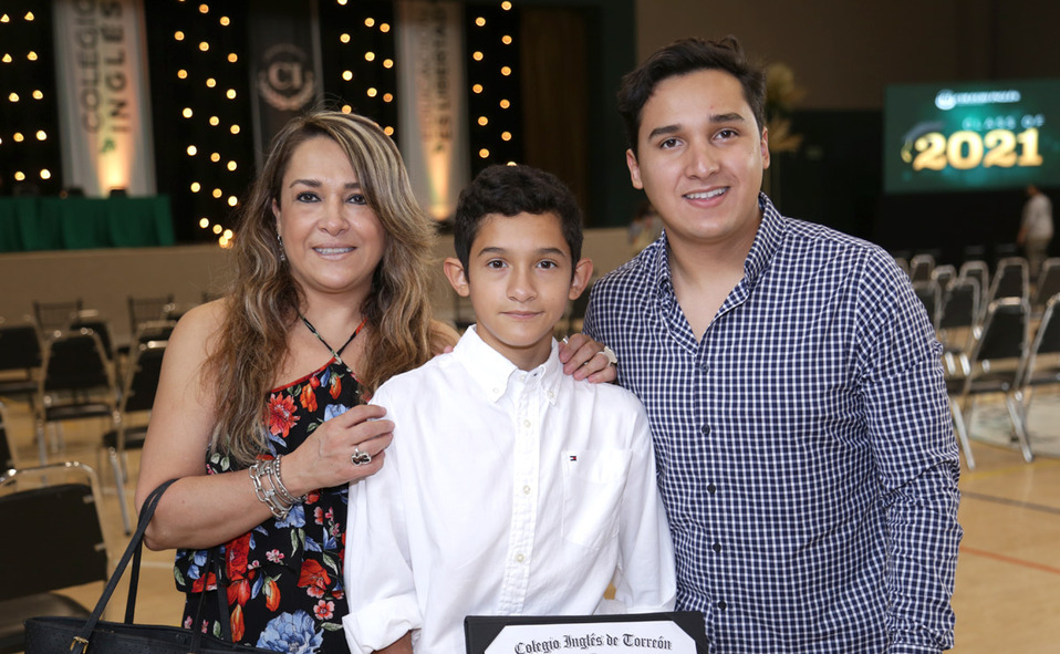 Emma, Diego y Federico
