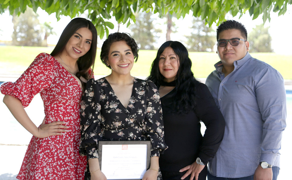 Estrella, Karla y Eduardo