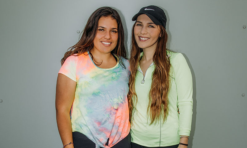 María José Arriaga  y Mariana Córdova