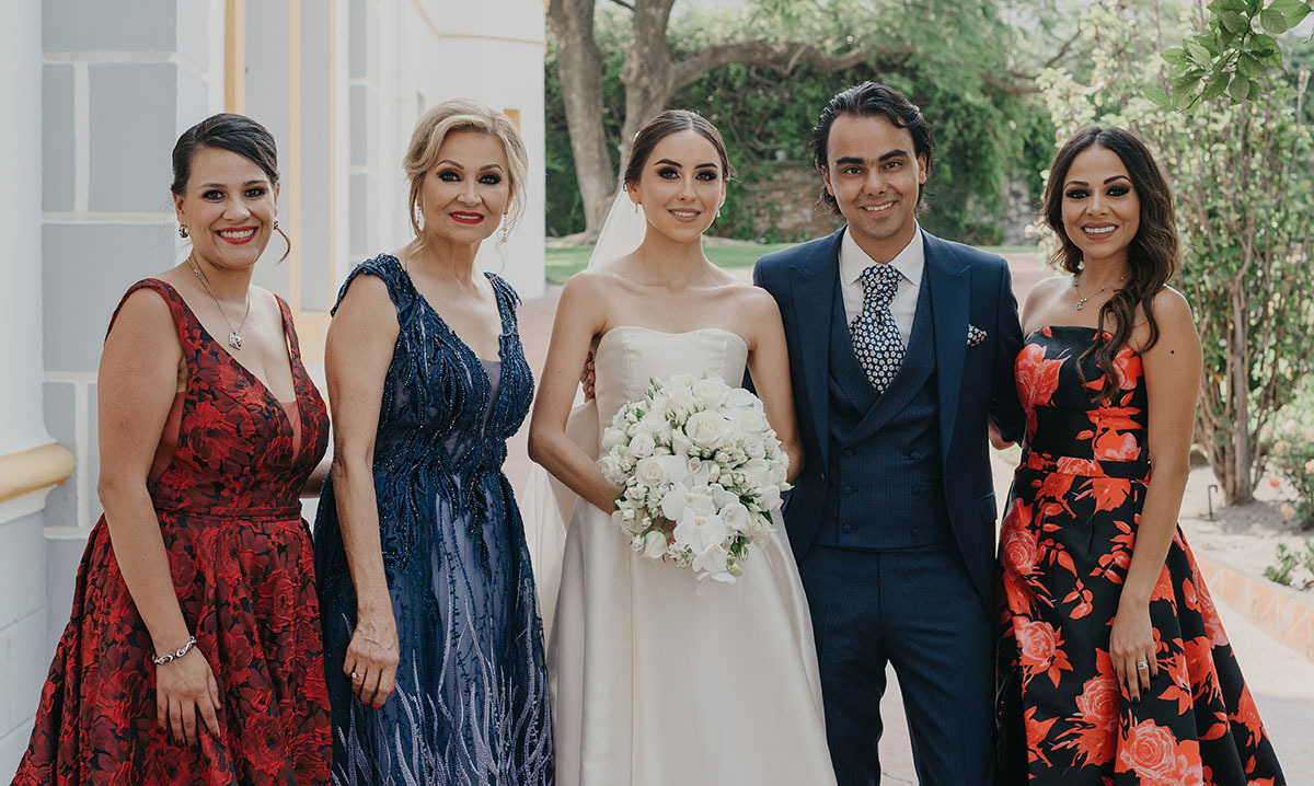 Aranzazu Martínez, Rocío de Teresa, Ana Lucía Linares, Miguel Martínez y Ximena Martínez