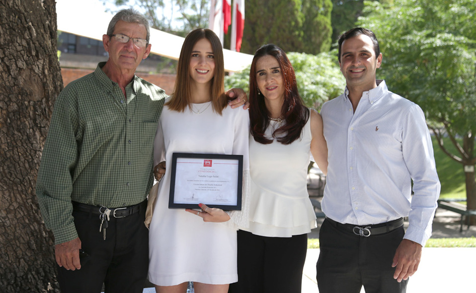 Jesús, Natalia, Leonor y Ricardo