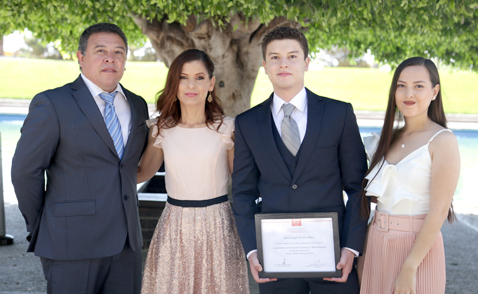 José Ángel, Rocío, Ángel y Marifer