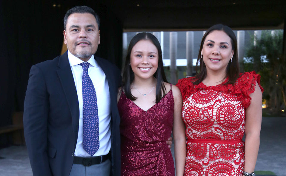 Julián, Luciana y Claudia