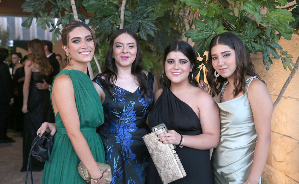 Paty, Bárbara, Mariana y María