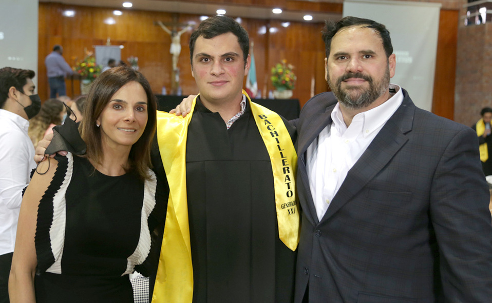 Rocío, Amir y Ernesto