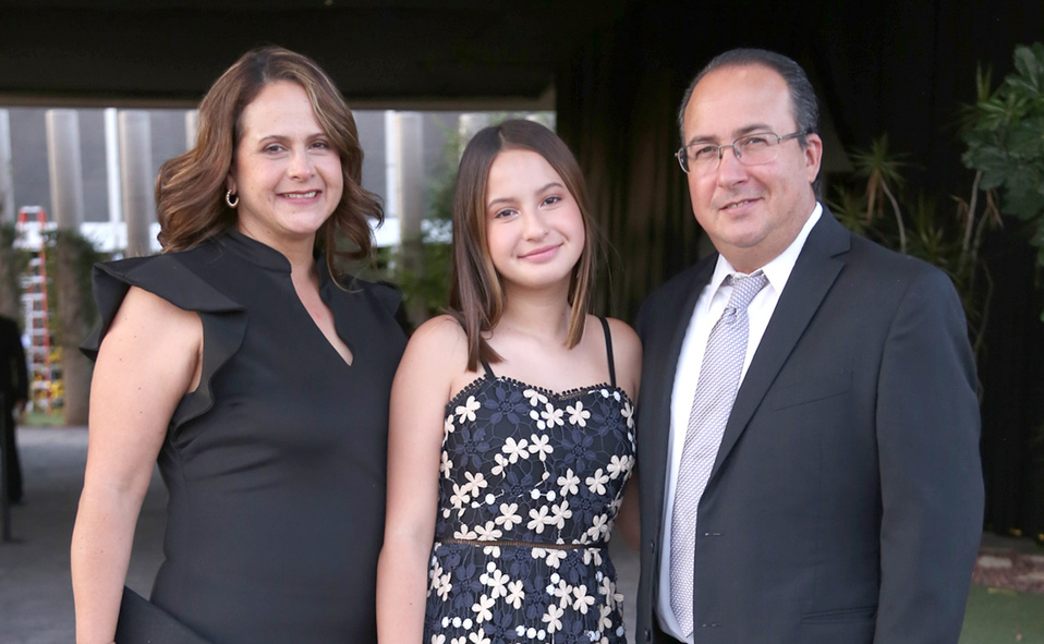 Vero, Verónica y Jorge