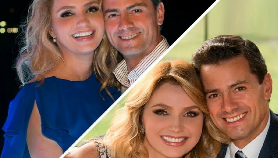 Angélica Rivera y el ex presidente de México Enrique Peña Nieto (Foto: Instagram).
