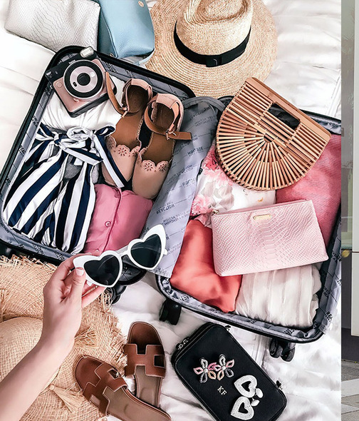 Erika Velázquez nos comparte los mejores tips para armar tu maleta este verano
