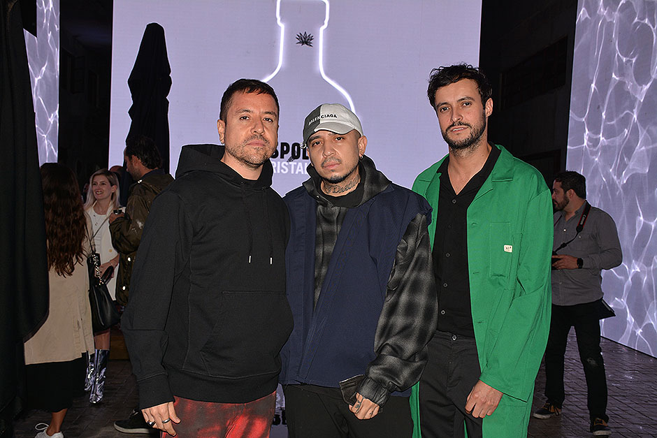 Álvaro Valadez, Ricardo Luévanos y Alex Siordia