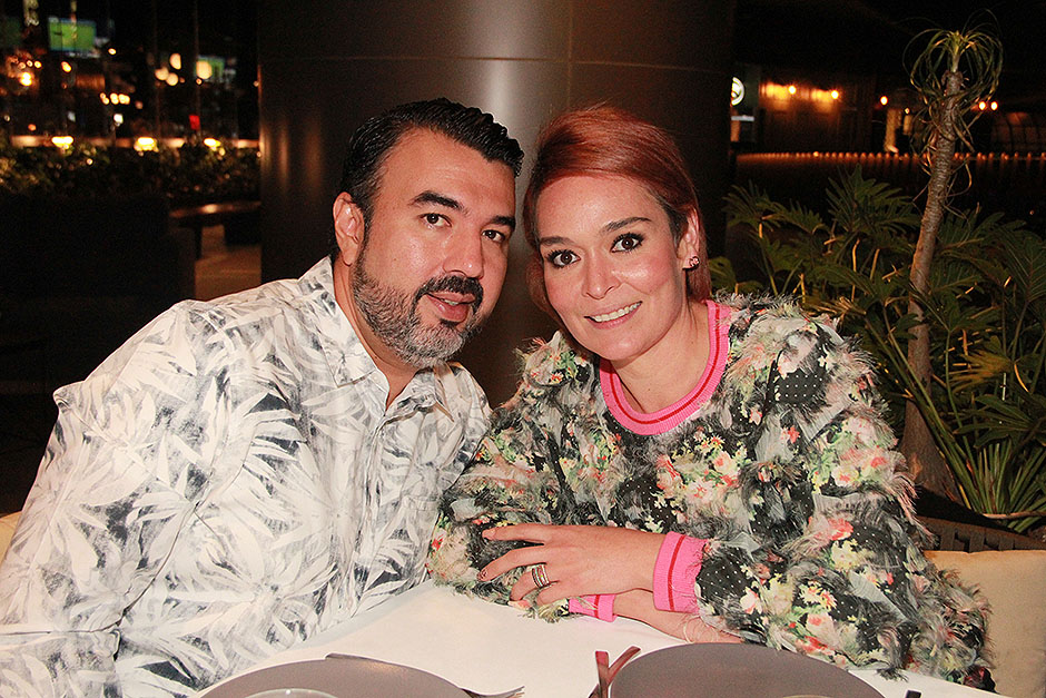 René Maydon y Lucy Santana
