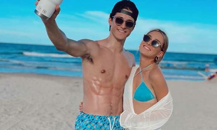 Eugenio Odriozola y Pau Guzmán en la Isla del Padre / Fotos: Cortesía
