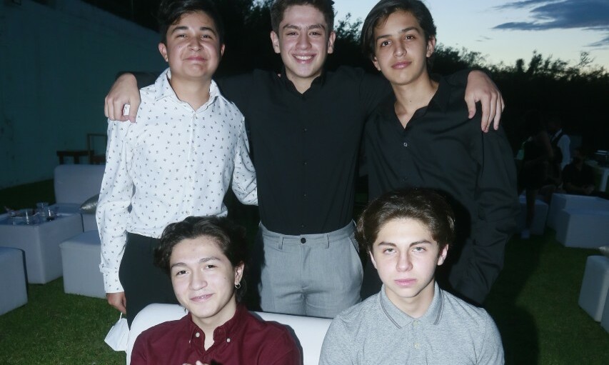 Emilio Villanueva, Luis Gerardo Palacios, Érick Cepeda, Alan Kaleb Covarrubias y Alejandro Murga / Foto: Omar Valdez