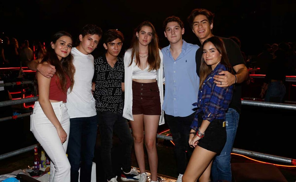 Ana Cris Helguera, Alfonso Sanchez, Iñaki Helguera, Maria Fernanda Reynoso, Eugenio Reyes, Martin Reynoso y Veroniica Garza / Fotos: Daniel Saldívar