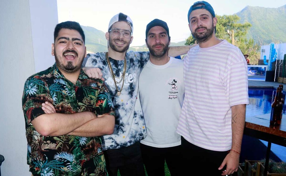 Charly Palacios, Alejandro Fascovich, Roberto Garza y Urboi / Fotos: Omar Valdez