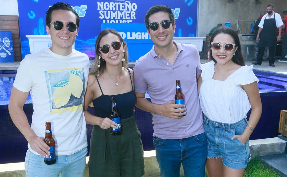 Claudio Merlos, Paula Caraza, Ricardo Gut°errez y Claudia Bermudez / Fotos: Omar Valdez