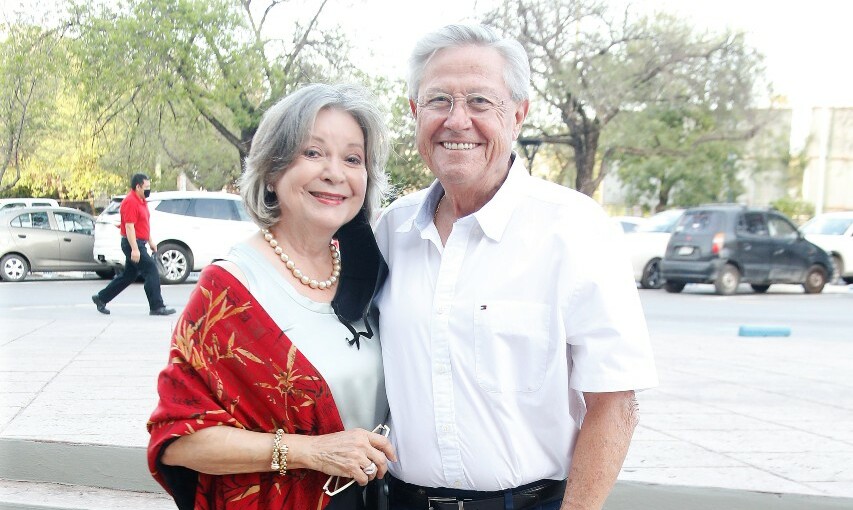 Irma Luz Martínez de Welsh y Othón Welsh / Foto: Antonio Mireles