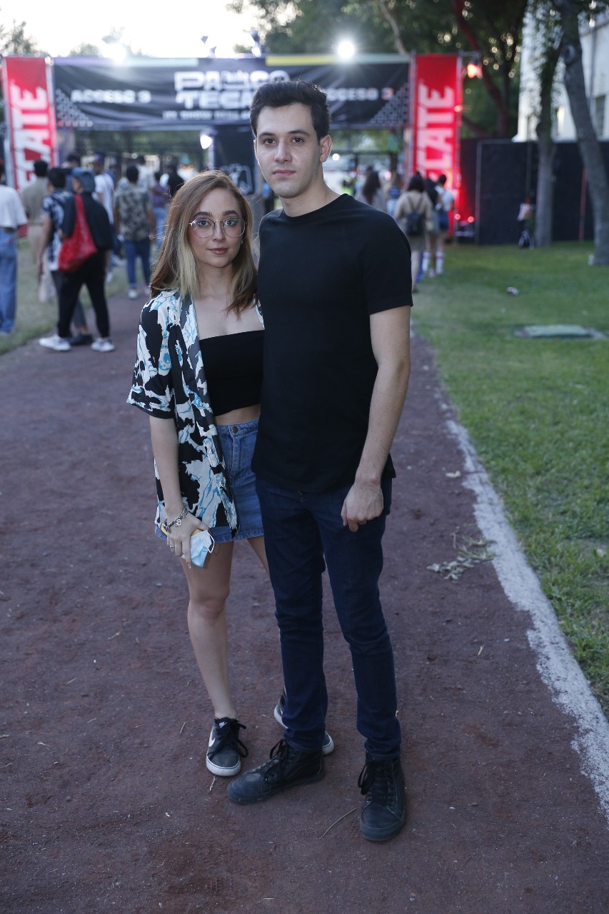 Elisa Davila y Adrián Bolaños. FOTO: DANIEL SALDÍVAR