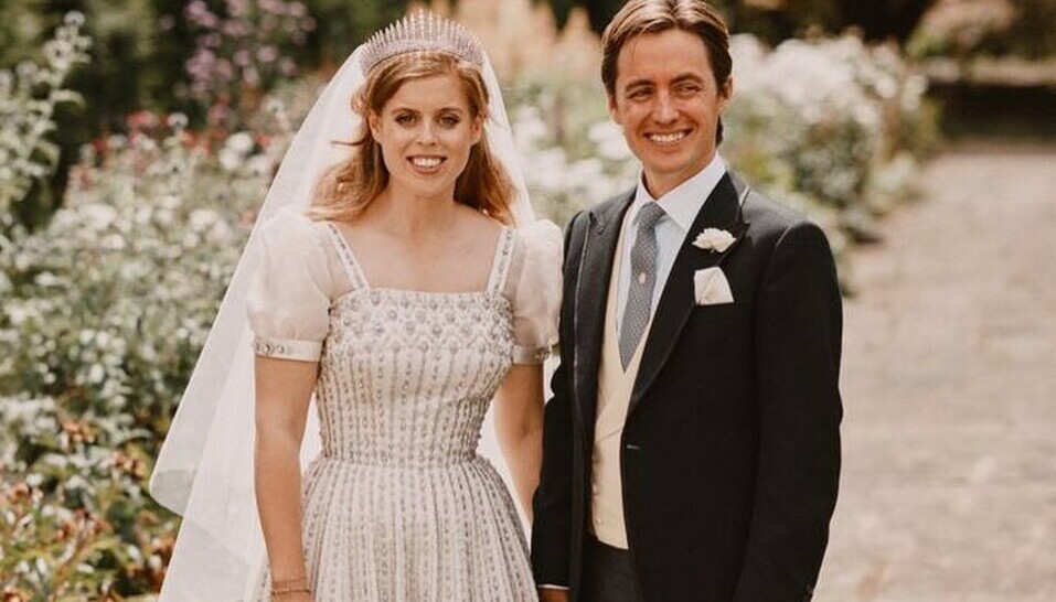 Eugenia de York y su esposo. Foto: Instagram
