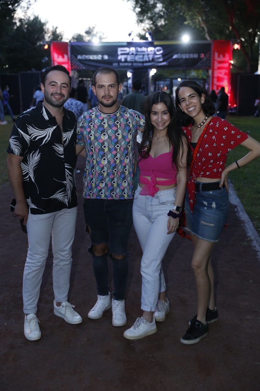 Felipe Neri, Luis Jaime Rodríguez, Natalia Rodríguez y Ana Lucía Amaya. FOTO: DANIEL SALDÍVAR