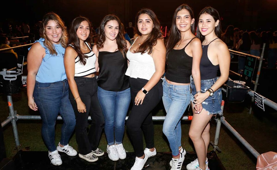 Fernanda Díaz, Juliana Ordaz, Daniela Bueno, Ileana Ordaz, Ariz Martínez y  Bárbara Solís / Fotos: Daniel Saldívar