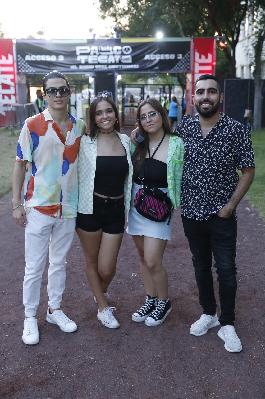 Juan Carlos Islas, Daniela Mendoza, Denisse Orpinel y Daniel González. FOTO: DANIEL SALDÍVAR