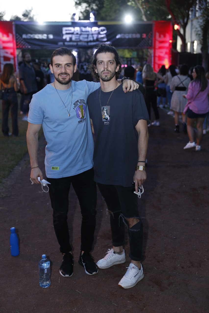 Lalo de la Garza y Bernardo Martínez. FOTO: DANIEL SALDÍVAR