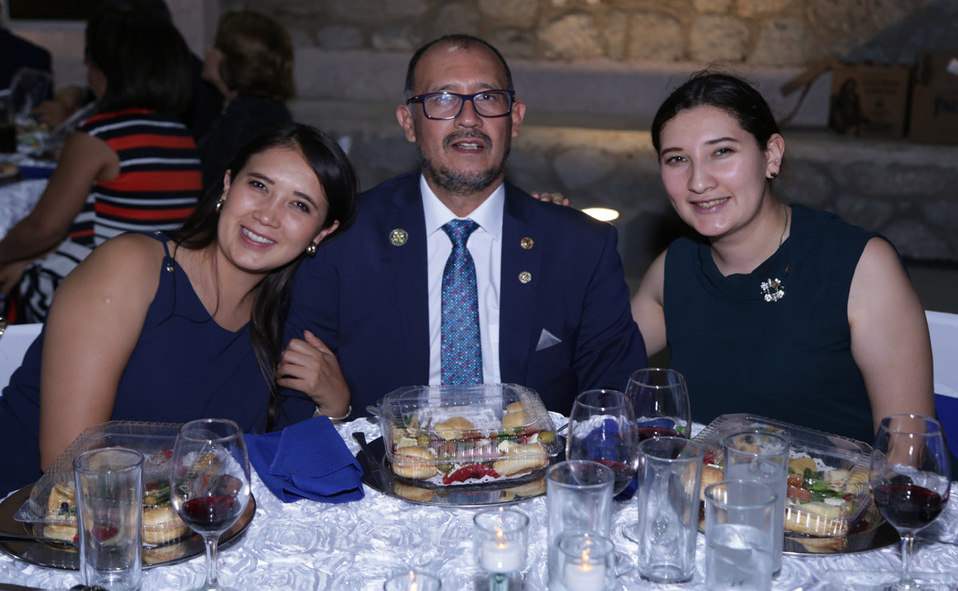 Lucía, Federico y Nancy
