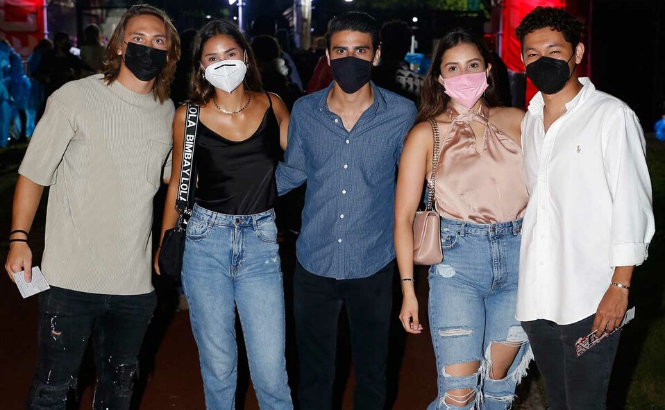 Aldo De Nigris, Paula Peart, Roberto Marcos, Berenice Ayala y Camilo Godínez / Fotos: Daniel Saldívar