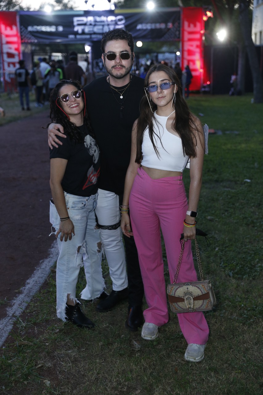 Paulina Díaz, Jorge Islas y Fer Islas. FOTO: DANIEL SALDÍVAR