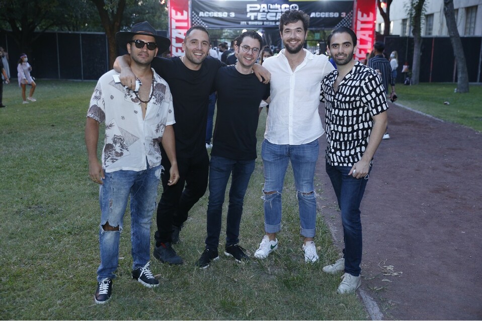 Rashid Azarang, Marcelo Álvarez, Héctor Sepulveda, Humberto Elías y Guillermo de Hoyos. FOTO: DANIEL SALDÍVAR
