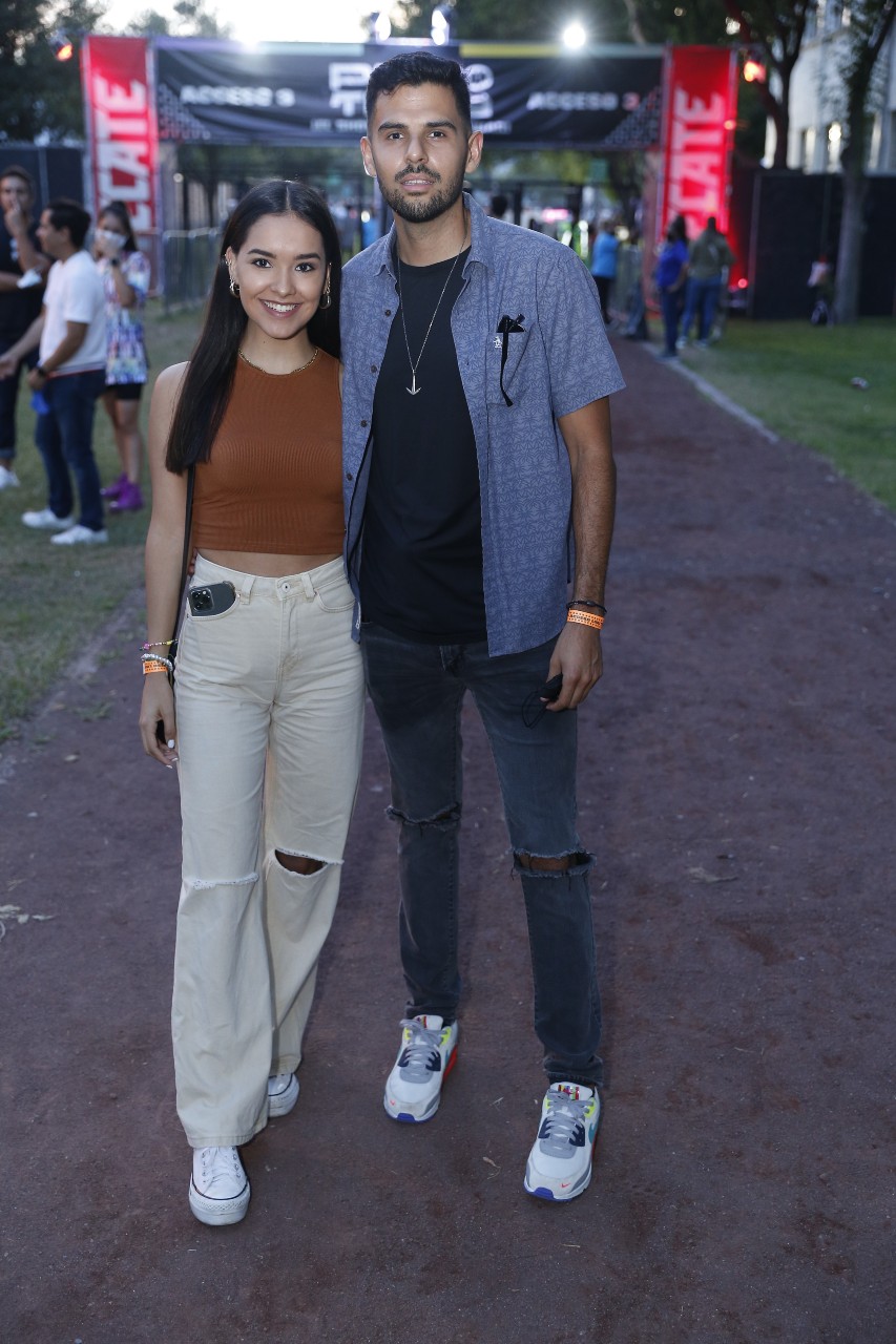 Sebastián Cárdenas e Ilse Barbosa. FOTO: DANIEL SALDÍVAR