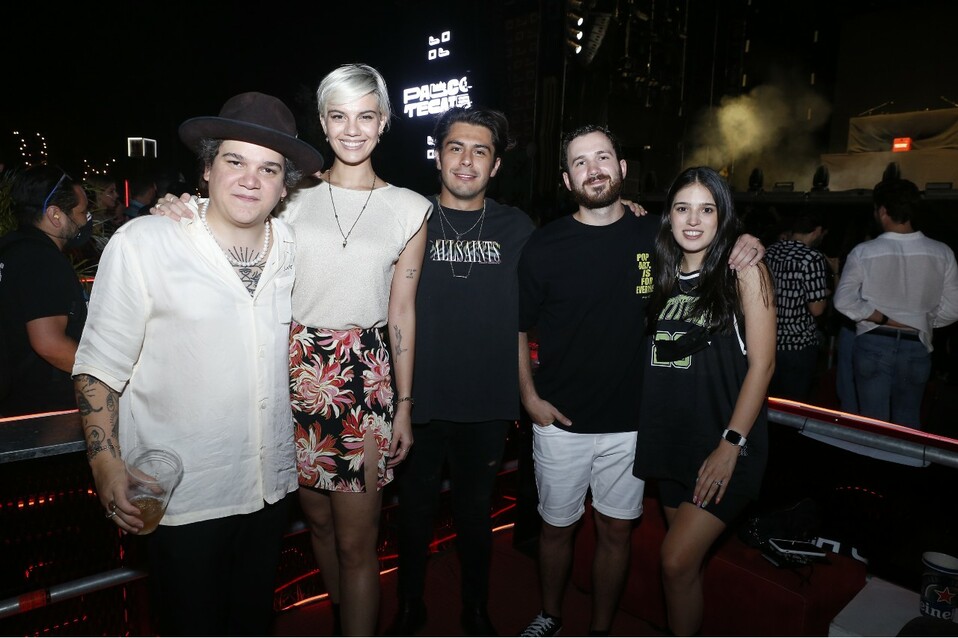 Sergio Palmero, Bárbara Cogua, Bernie Muñoz, Flavio López y Daniela López. FOTO: DANIEL SALDÍVAR