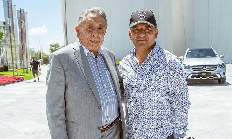 Reyes Huerta y Elías Huerta