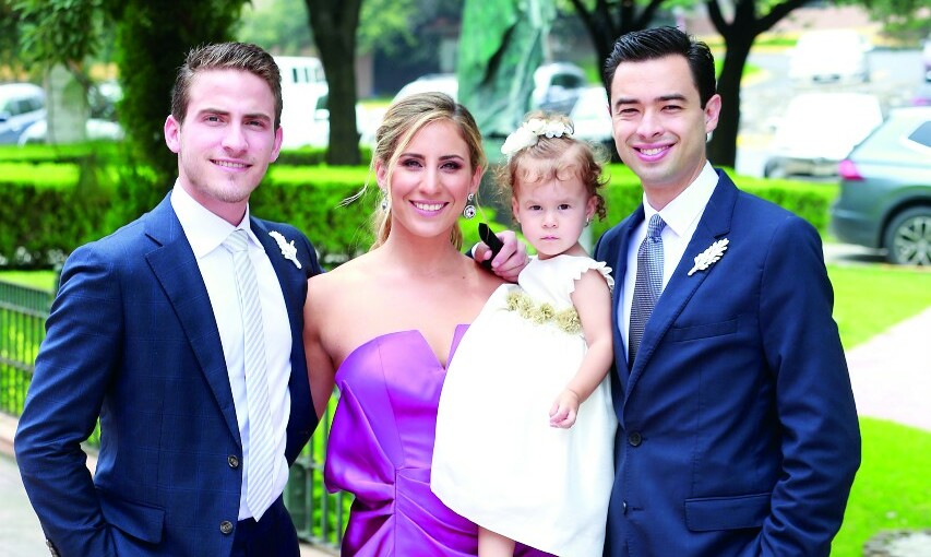 Mauricio Guajardo, Nora Guajardo, Nora Bernáldez y Mauricio Bernáldez / Foto: Daniel Saldívar