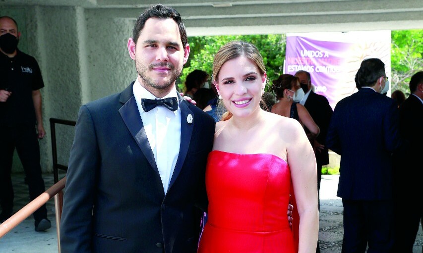 Gilberto Fernández y Adriana Farías / Foto: Daniel Saldívar